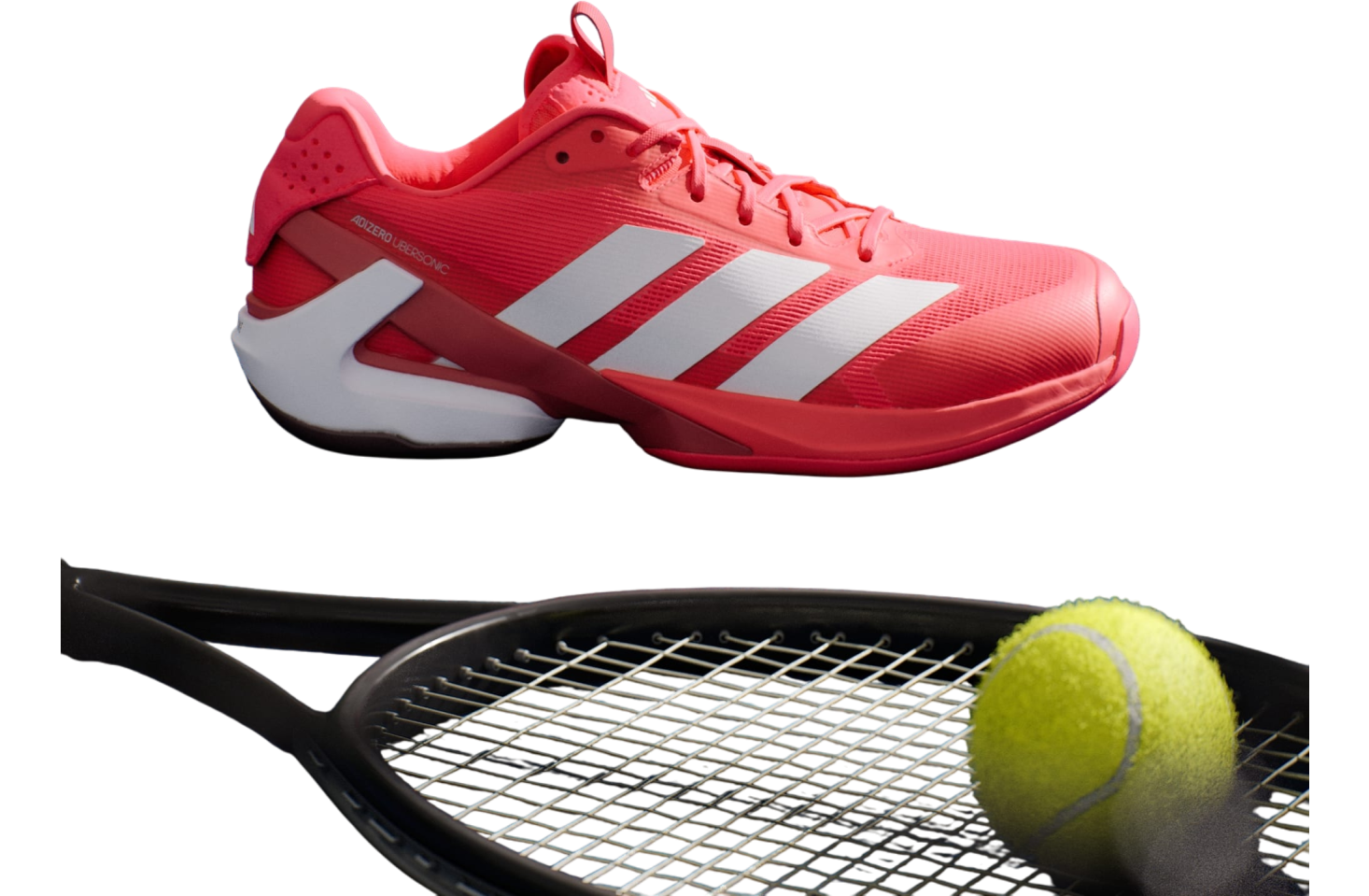 Adidas Adizero Ubersonic 5 Lucid Red / Zero Metalic