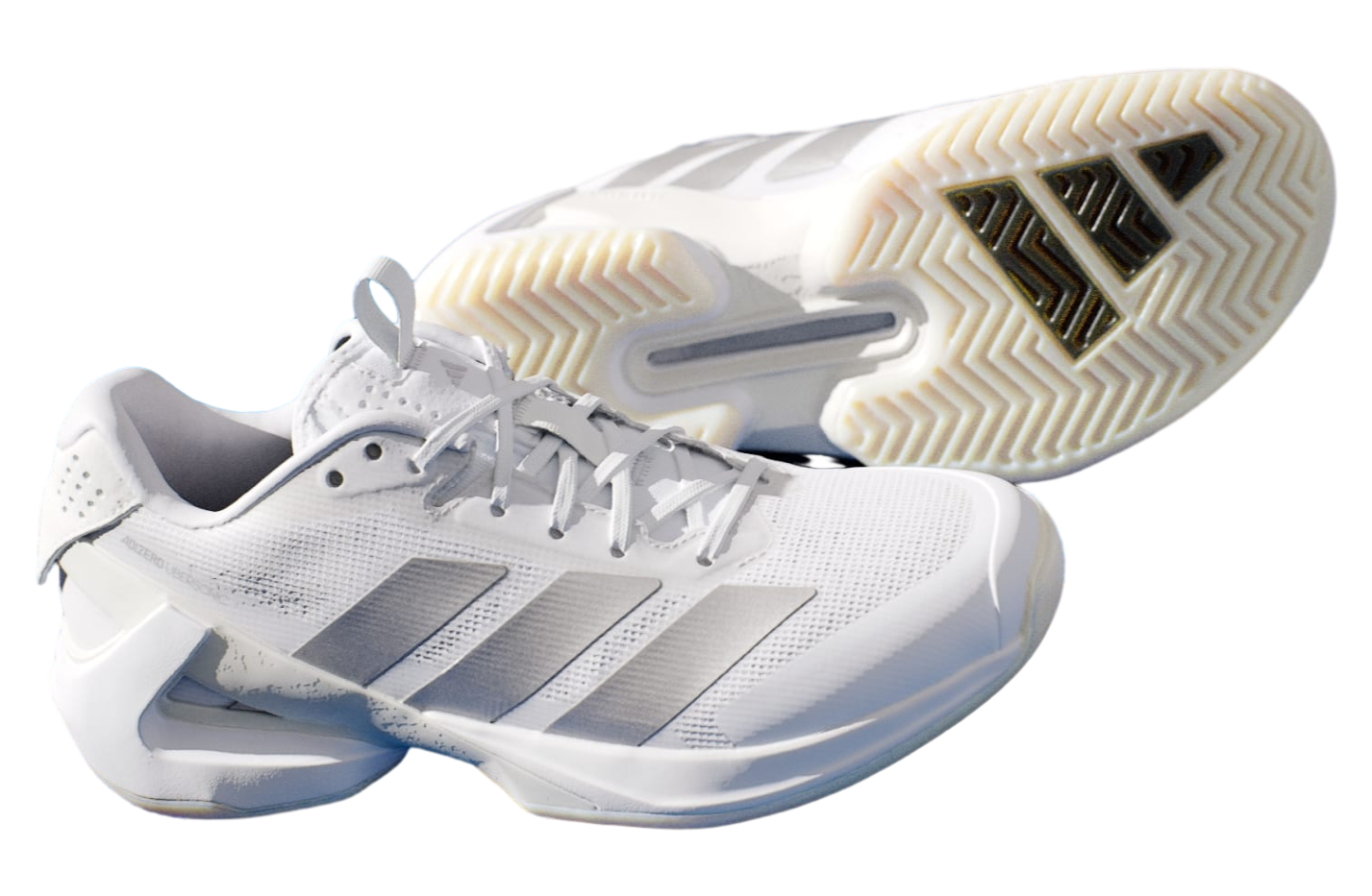 Adidas Adizero Ubersonic 5 Wmns Cloud White / Silver Metallic
