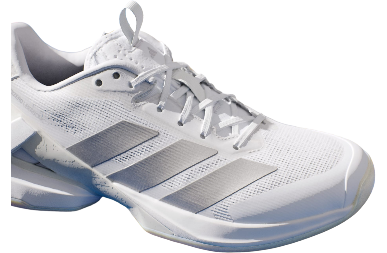 Adidas Adizero Ubersonic 5 Wmns Cloud White / Silver Metallic