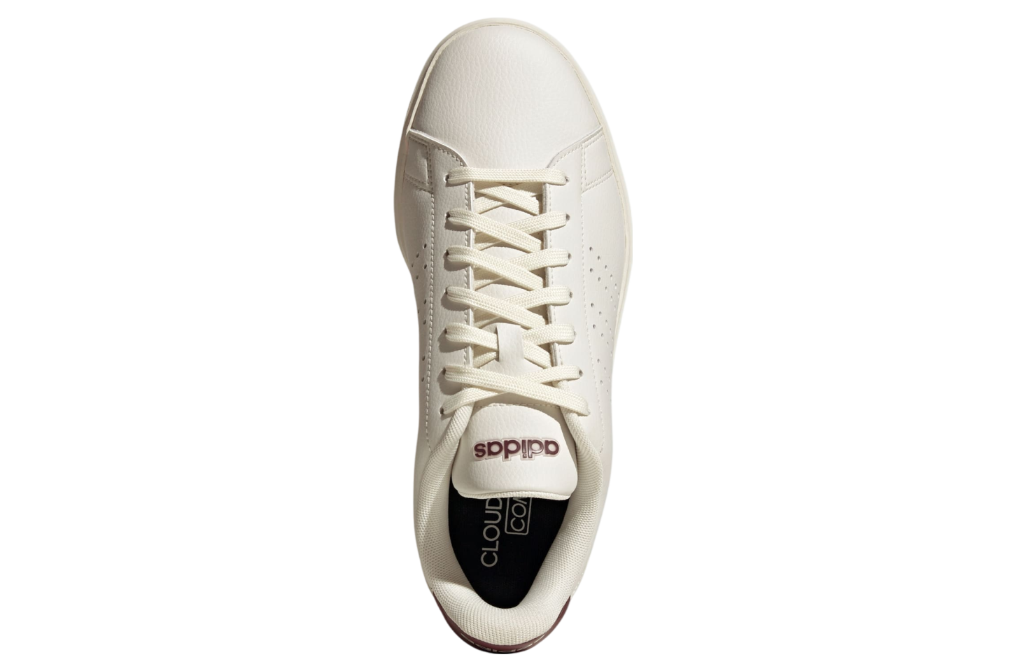 Adidas Advantage 2.0 Off White / Aurora Ruby