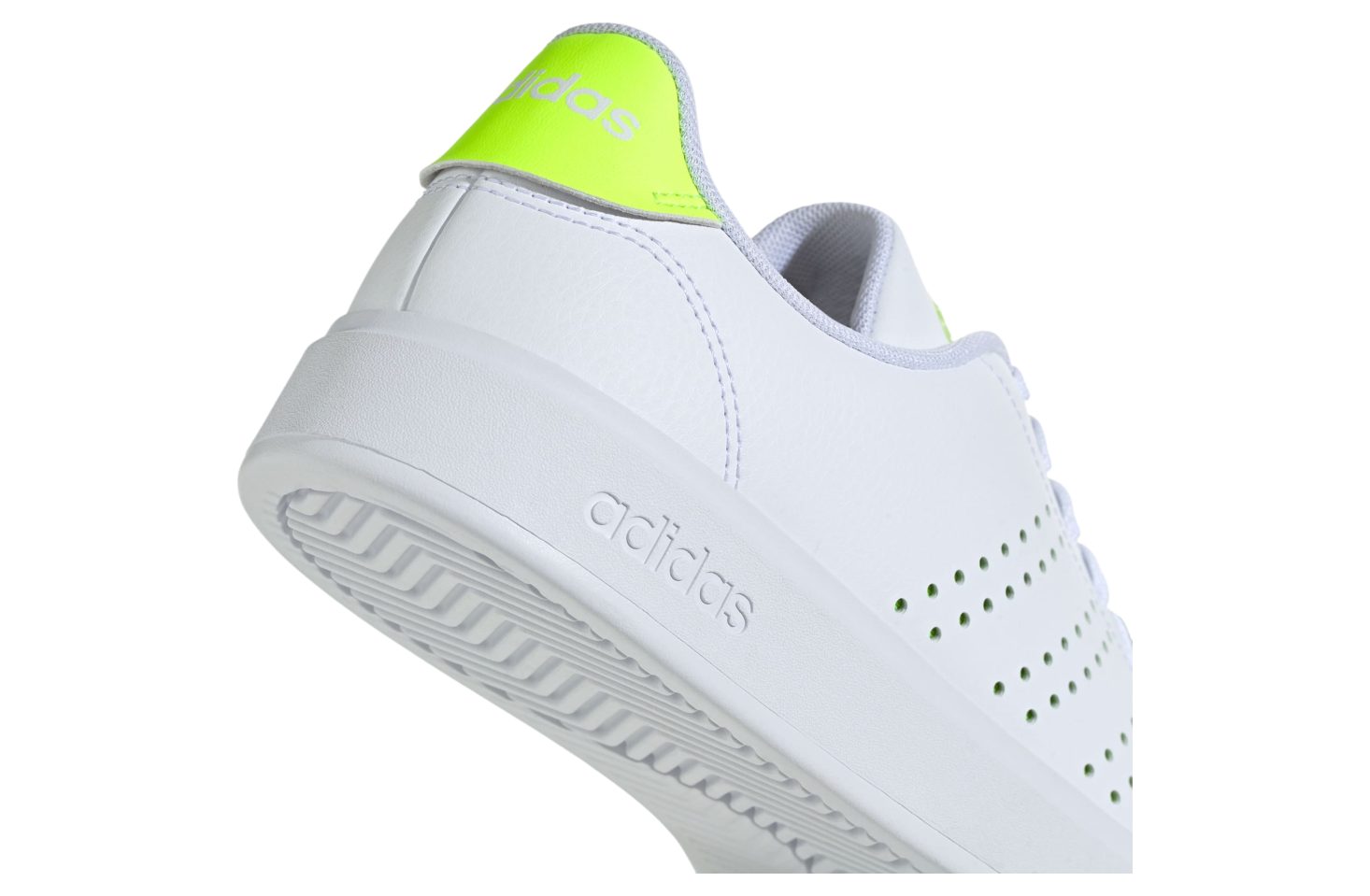 Adidas Advantage 2.0 WMNS Cloud White / Lucid Lemon