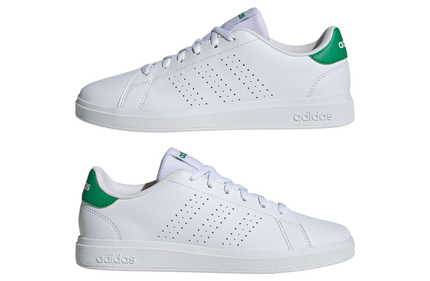 Adidas Advantage Base 2.0 GS Cloud White / Green