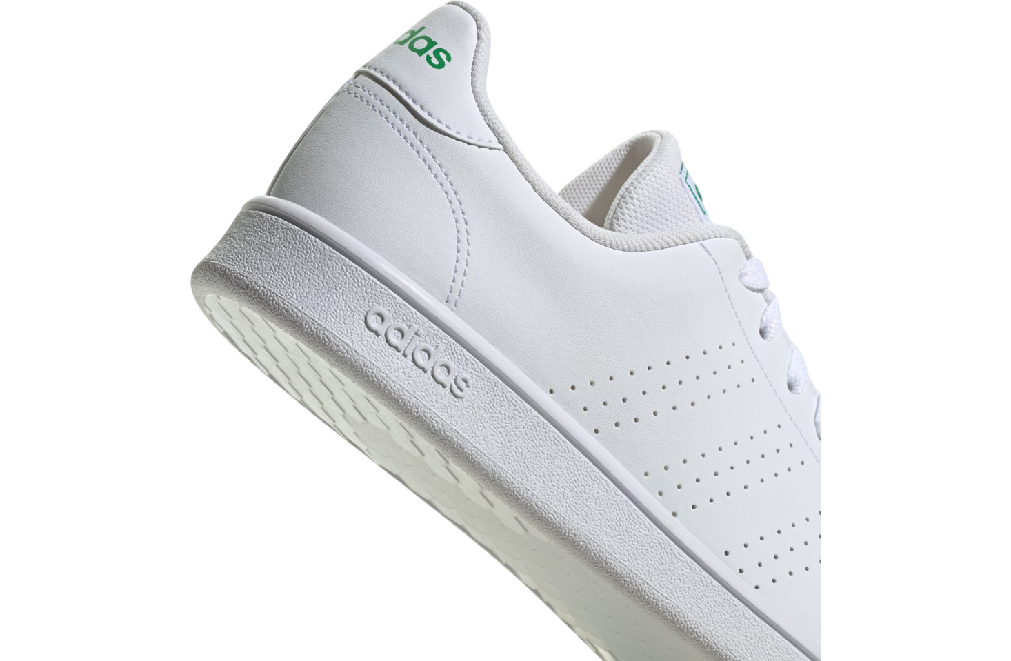 Adidas Advantage Base Cloud White / Green