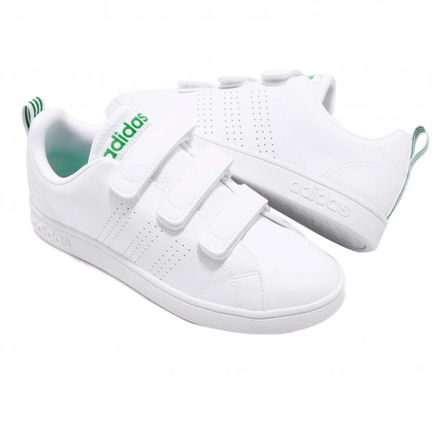 adidas Advantage Comfort Footwear White Green AW5210 KicksOnFire.com