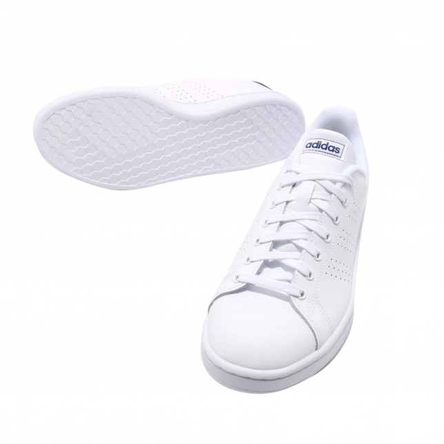 adidas Advantage Footwear White Dark Blue F36423