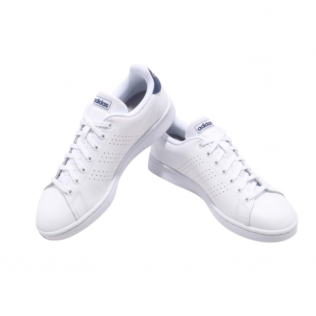 adidas Advantage Footwear White Dark Blue F36423