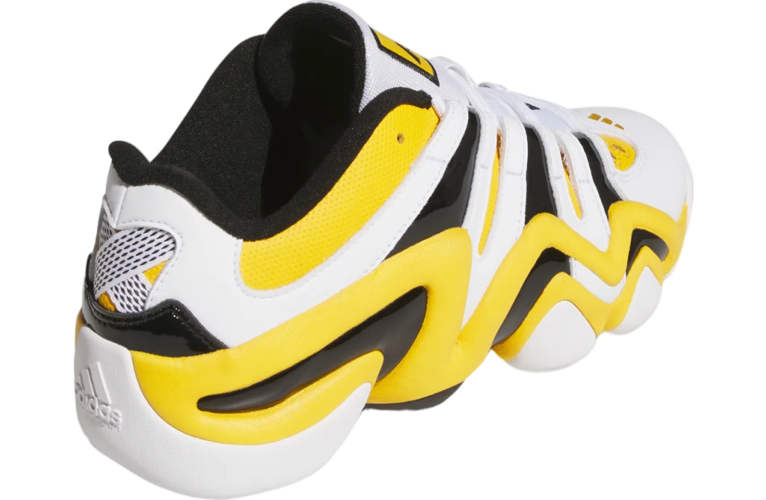 Adidas Alcorn State Crazy 8 Low Cloud White / Goldenrod