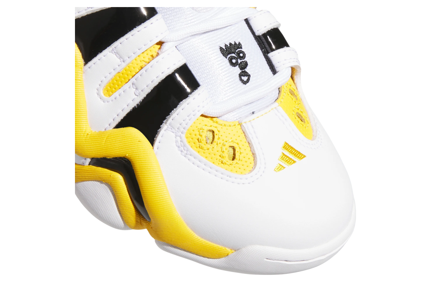 Adidas Alcorn State Crazy 8 Low Cloud White / Goldenrod