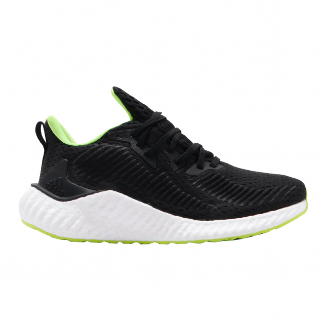 adidas AlphaBoost Core Black Signal Green