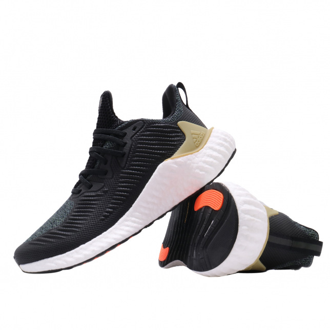 adidas AlphaBoost U Core Black Gold Metallic EG6083