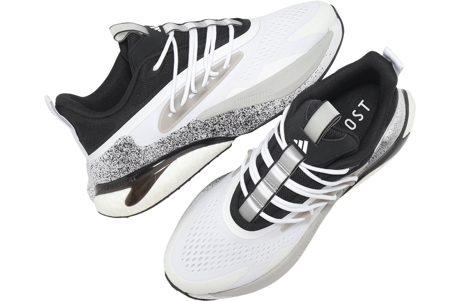 Adidas Alphaboost V2 cloud white light solid grey core black adidas-alphaboost-v2-wmns-core  main image 4