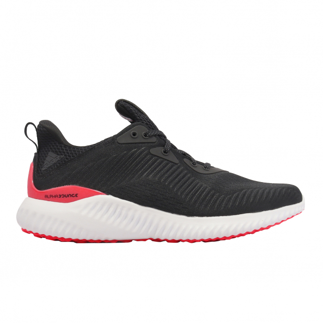 adidas Alphabounce 1 Core Black Signal Pink FZ2194