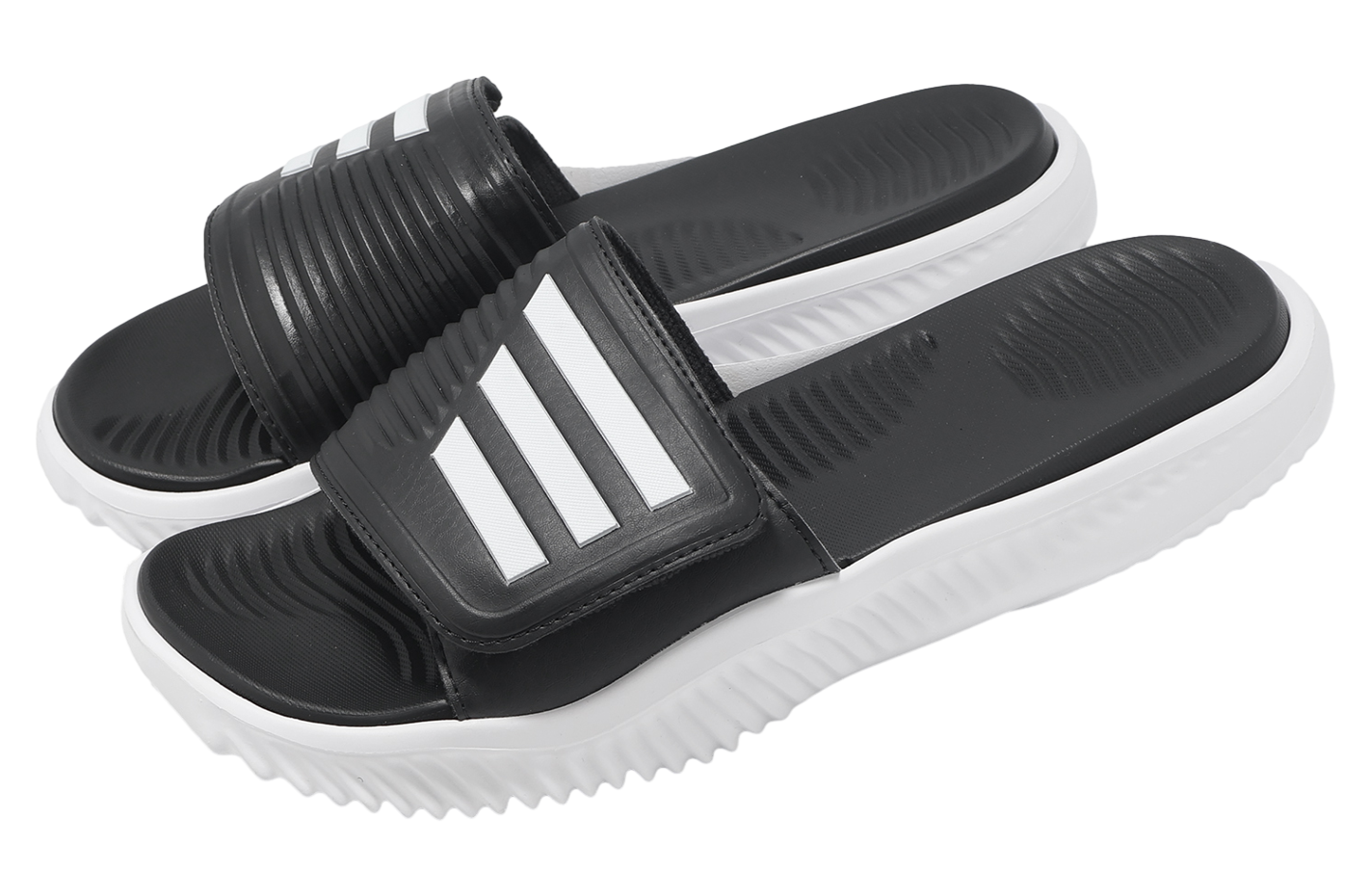 ■adidas■ AlphaResponse 10 Slide WhiteBlack JP5436 Adidas Alpharesponse Slide - White / JP5436 / Mens Slides