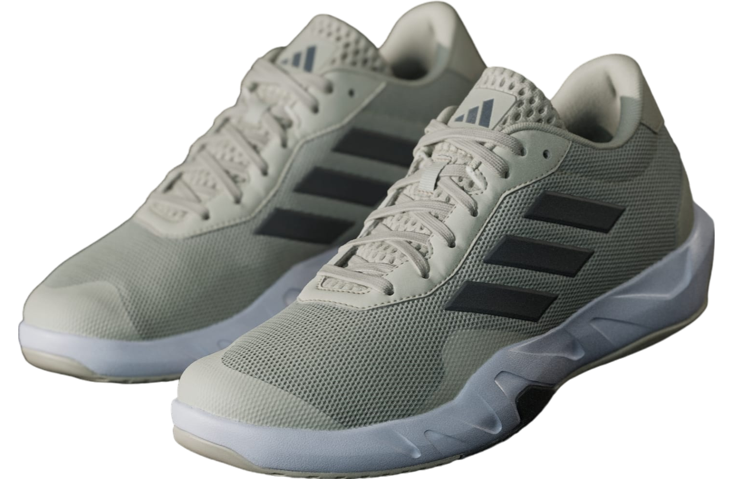 Adidas Amplimove Trainer Silver Pebble / Core Black