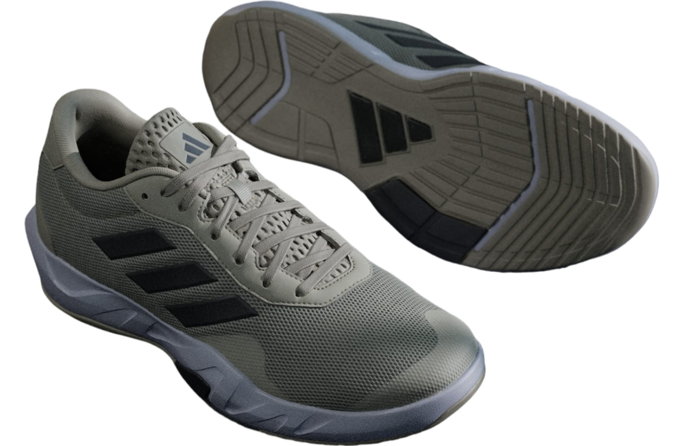 Adidas Amplimove Trainer Silver Pebble / Core Black