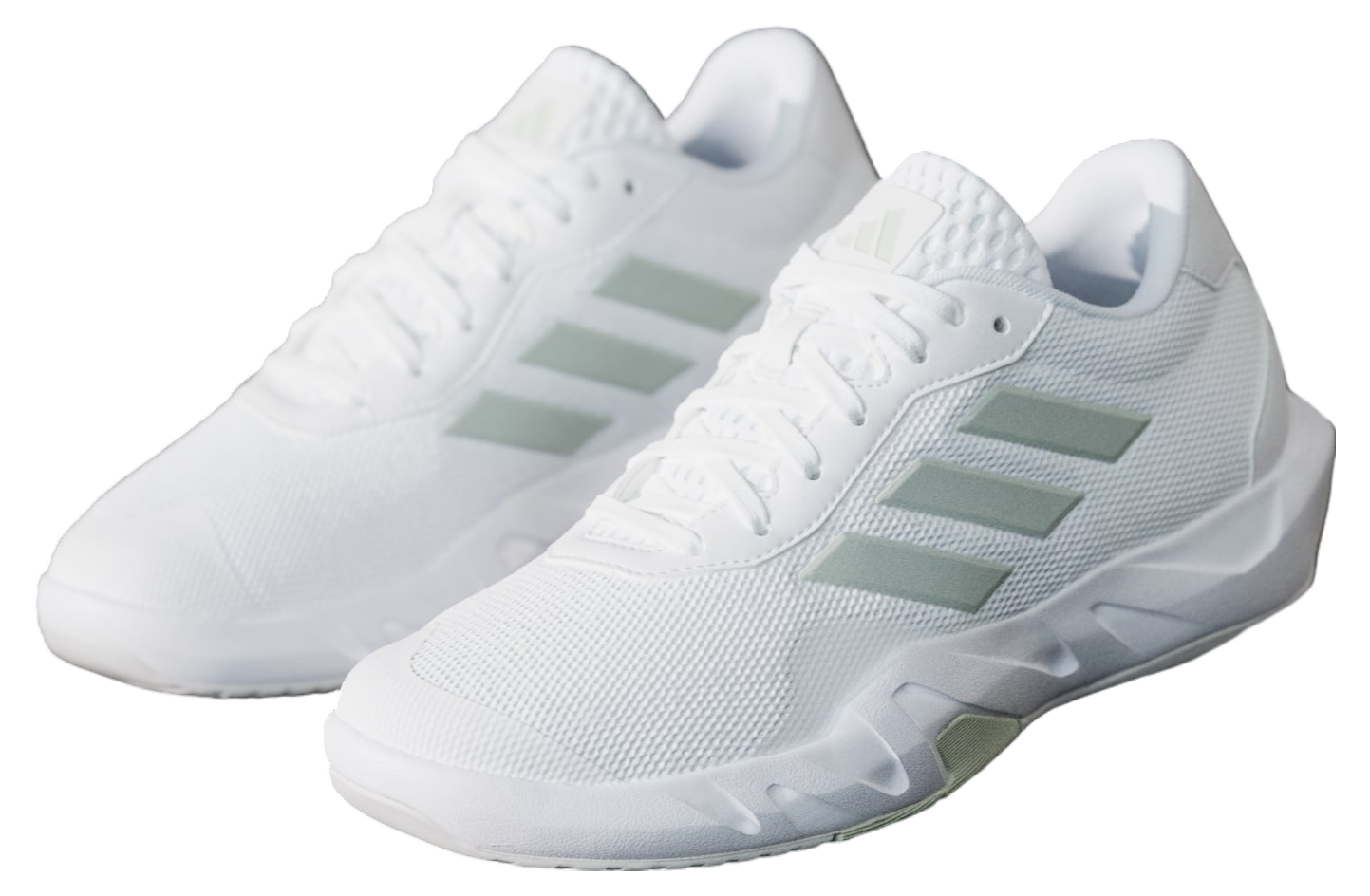 Adidas Amplimove Trainer WMNS Cloud White / Linen Green Met.