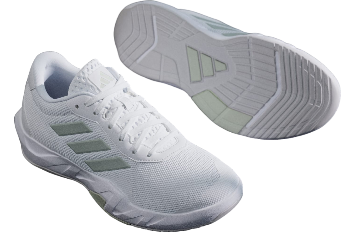 Adidas Amplimove Trainer WMNS Cloud White / Linen Green Met.