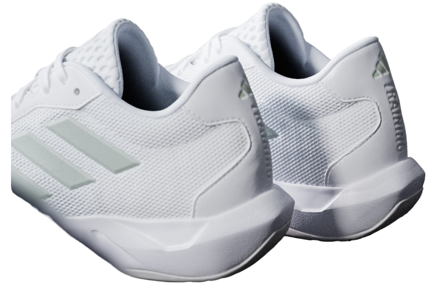 Adidas Amplimove Trainer WMNS Cloud White / Linen Green Met.