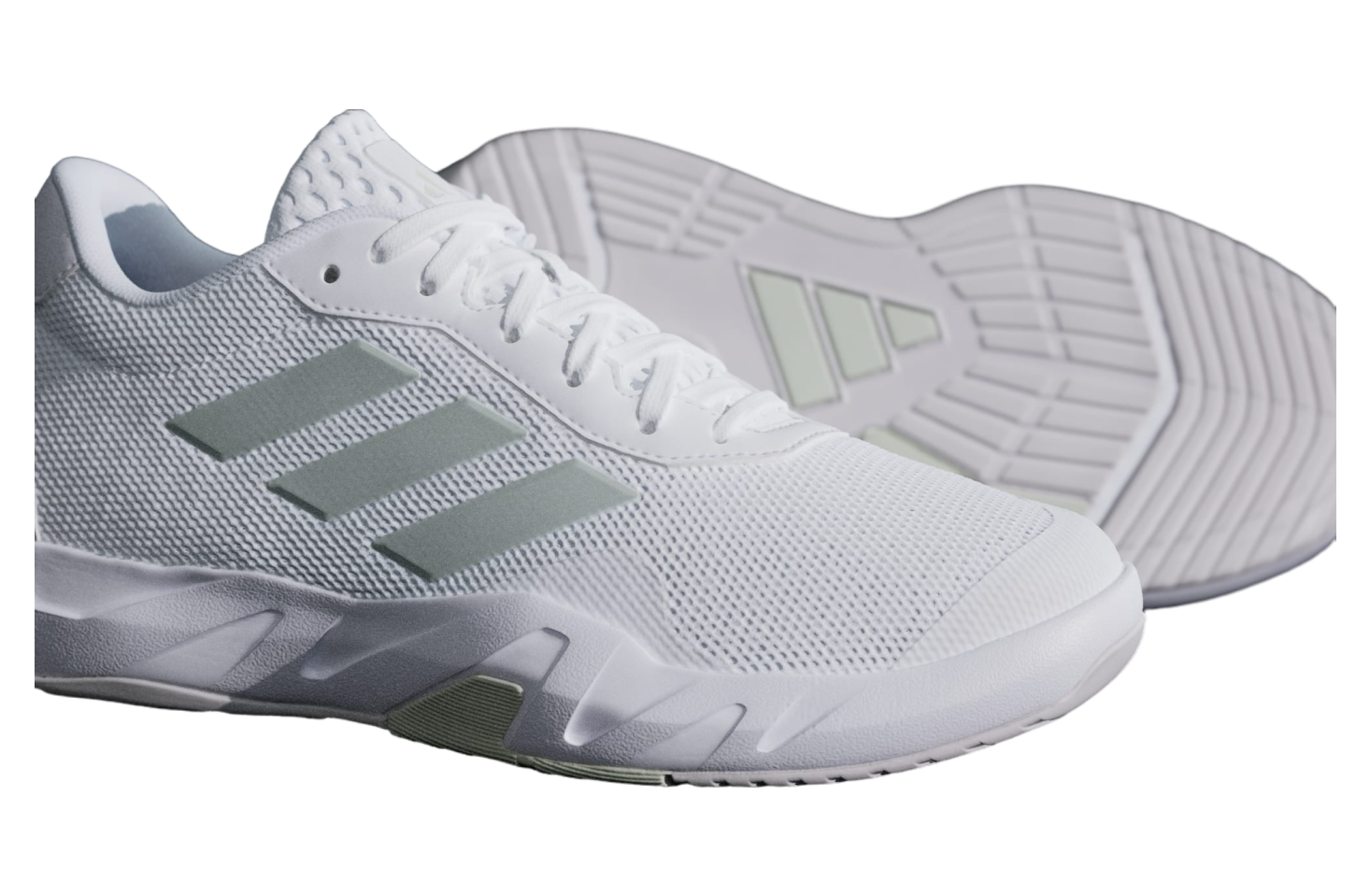 Adidas Amplimove Trainer WMNS Cloud White / Linen Green Met.