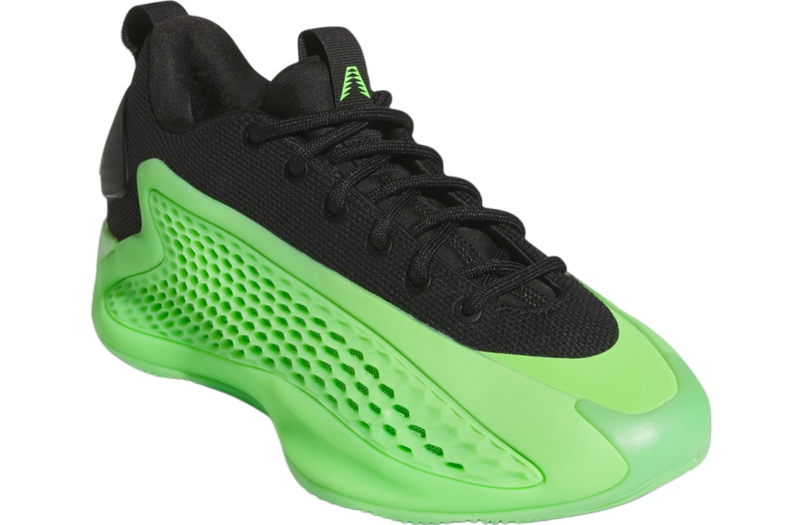 Adidas Anthony Edwards 1 Low GS Lucid Lime / Aurora Ink