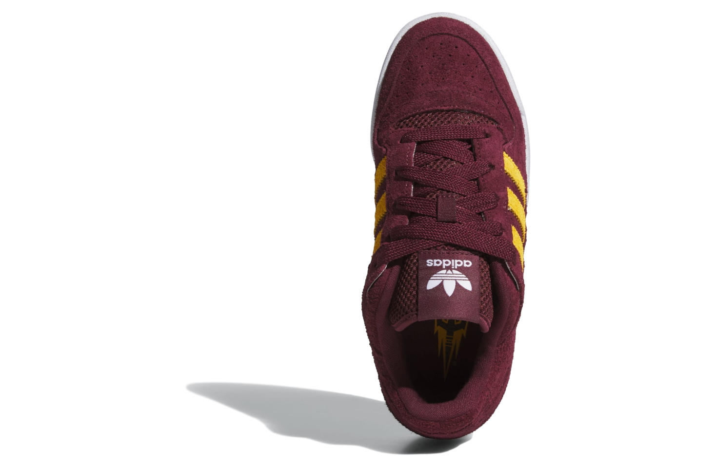 Adidas Arizona State Sun Devils Forum Low CL Team Maroon / Cloud White