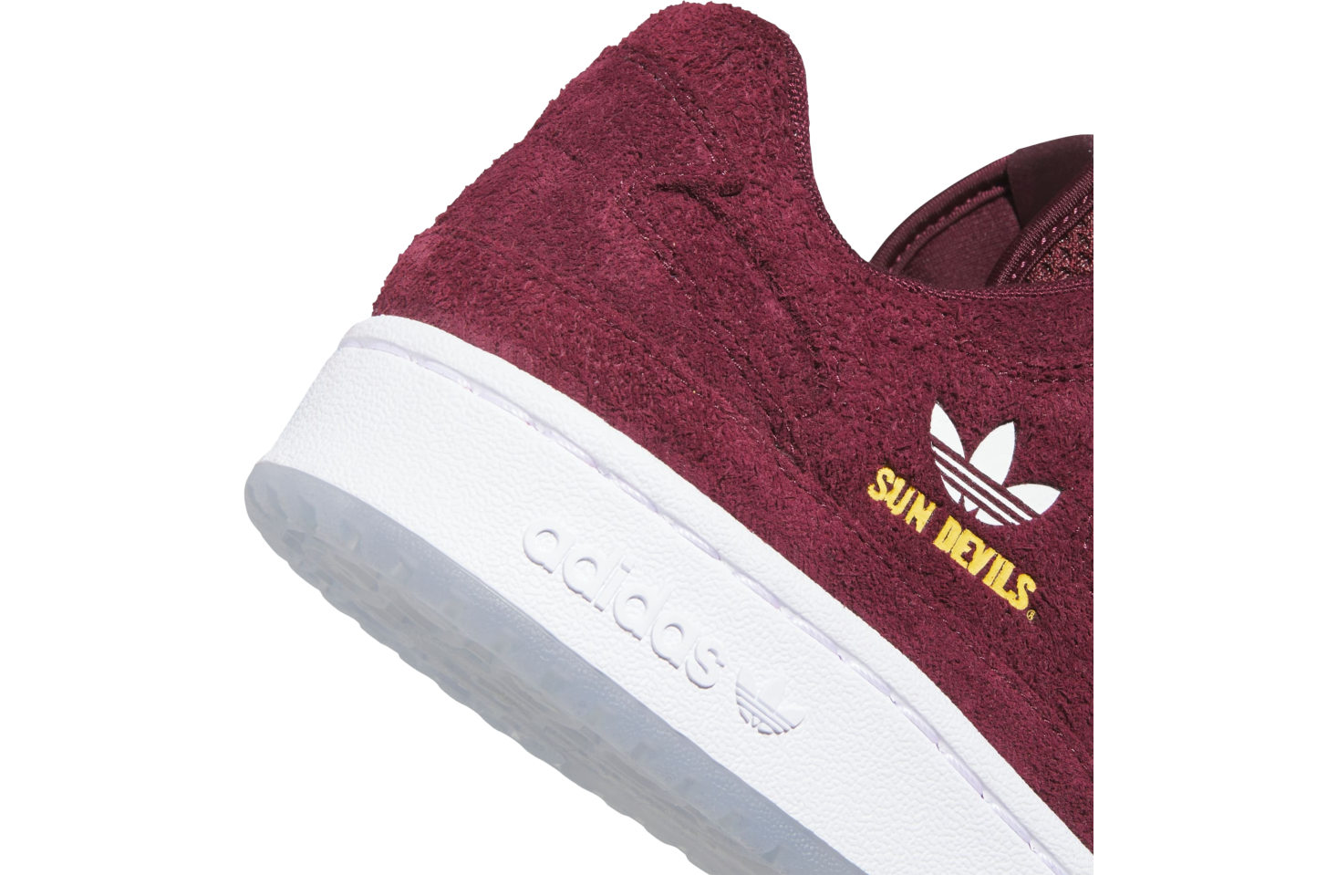 Adidas Arizona State Sun Devils Forum Low CL Team Maroon / Cloud White