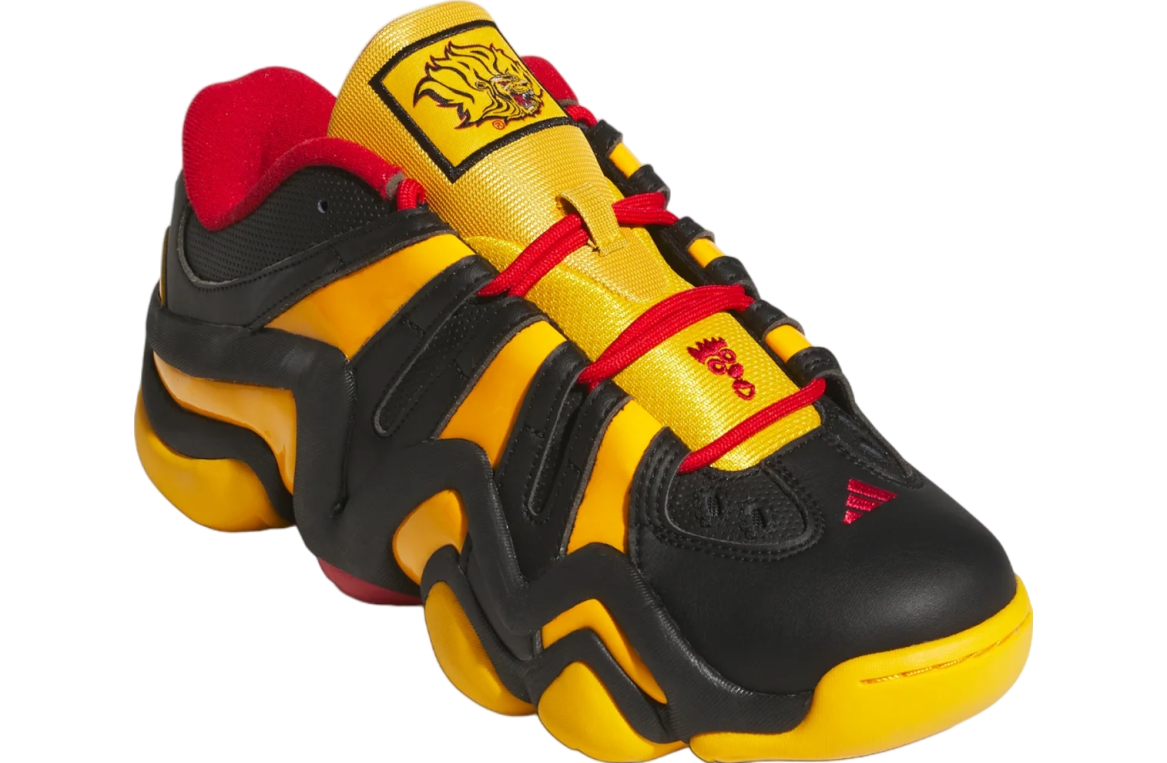 Adidas Arkansas Pine Bluff Crazy 8 Low Core Black / Team Colleg Gold 2