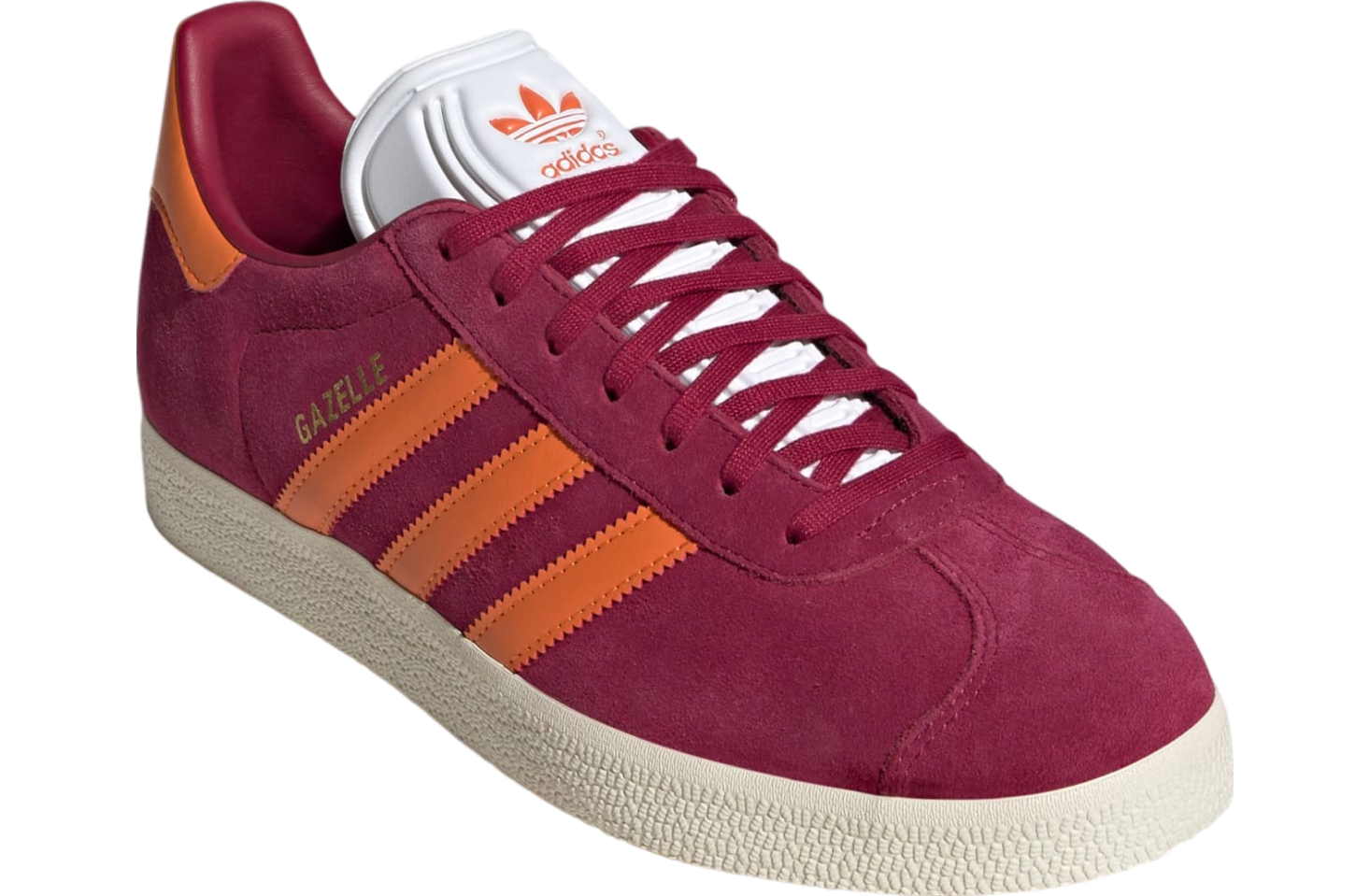 Adidas As Roma Gazelle Legacy Burgundy / Unity Orange