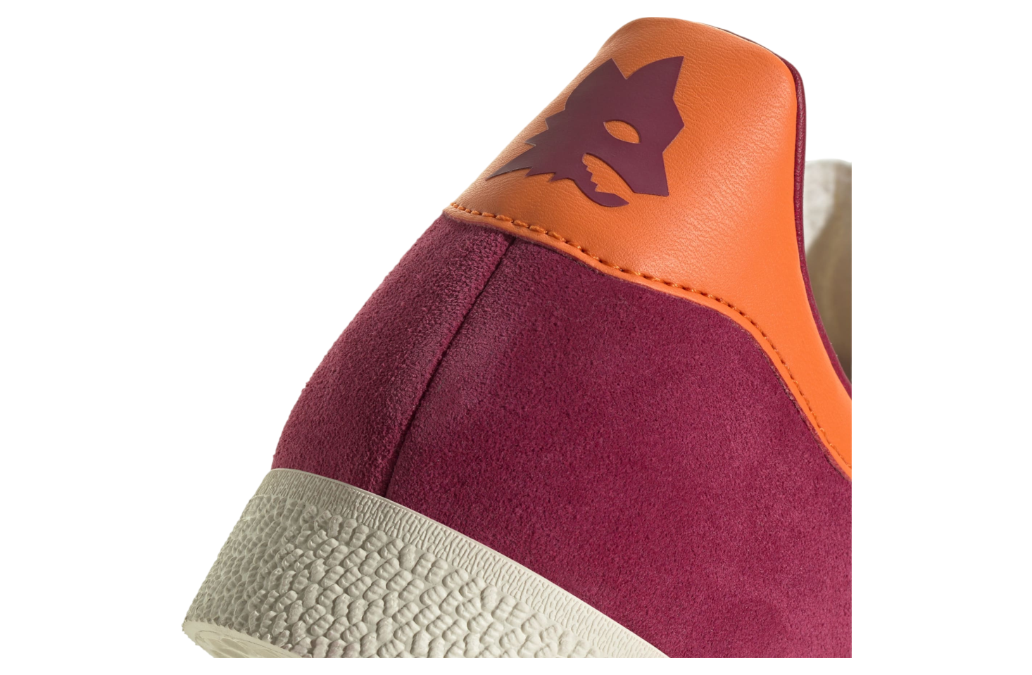 Adidas As Roma Gazelle Legacy Burgundy / Unity Orange