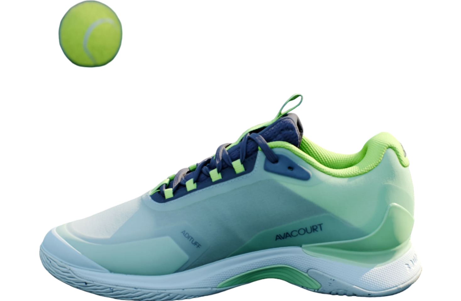 Adidas Avacourt 2 Tennis WMNS Green Spark / Core Black