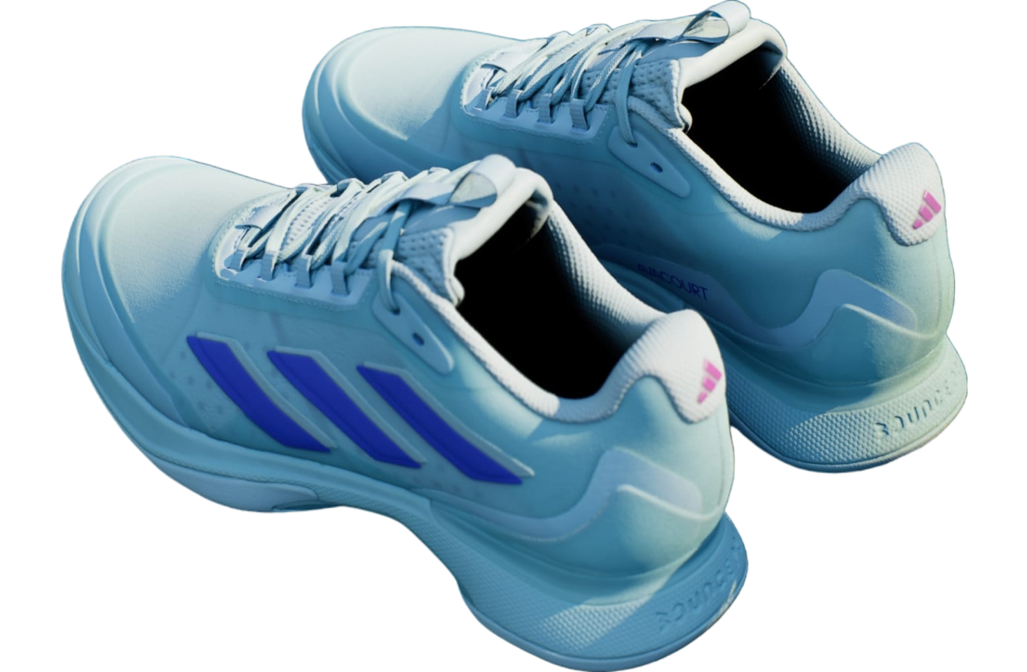 Adidas Avacourt 2 Tennis WMNS Semi Flash Aqua / Cobalt Blue