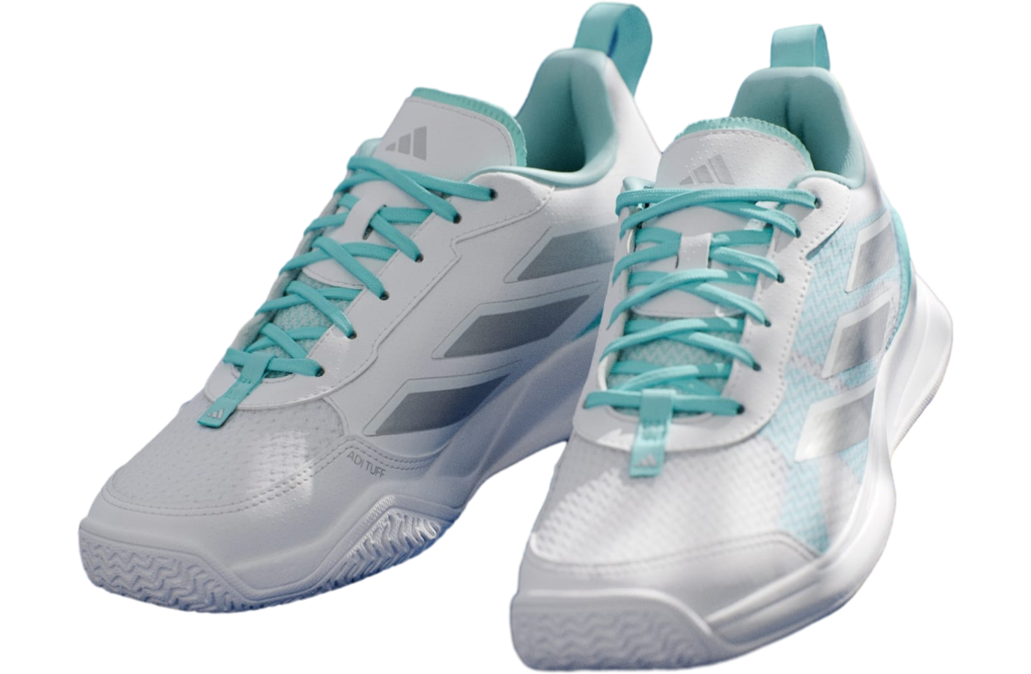 Adidas Avaflash Low Wmns Cloud White / Silver Metallic / Flash Aqua