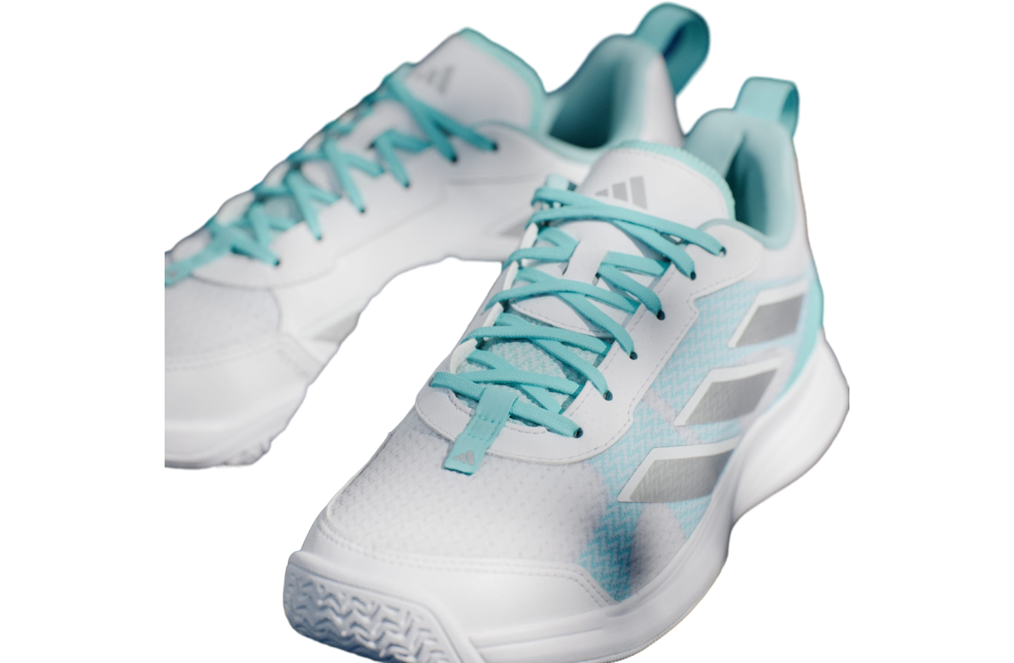 Adidas Avaflash Low Wmns Cloud White / Silver Metallic / Flash Aqua