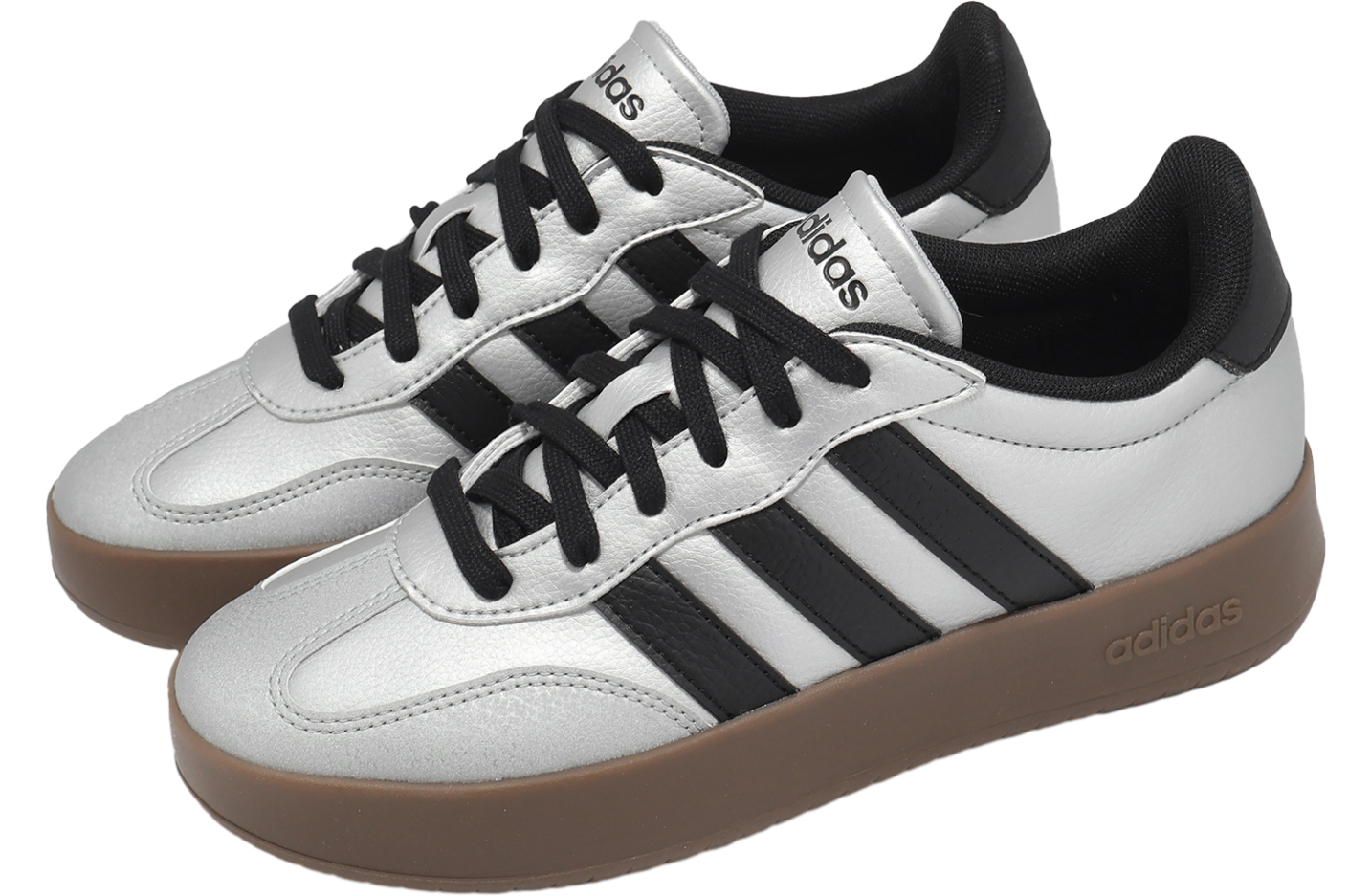 Adidas Barreda Silver Metallic / Core Black