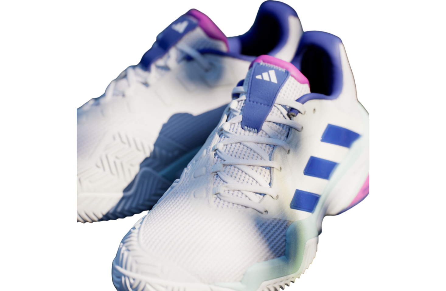 Adidas Barricade 13 Tennis Cloud White / Lucid Blue