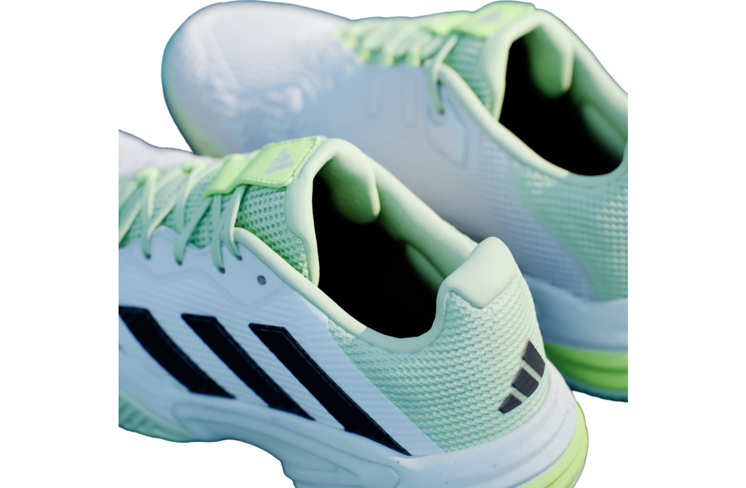 Adidas Barricade 13 Tennis Cloud White / Semi Green Spark