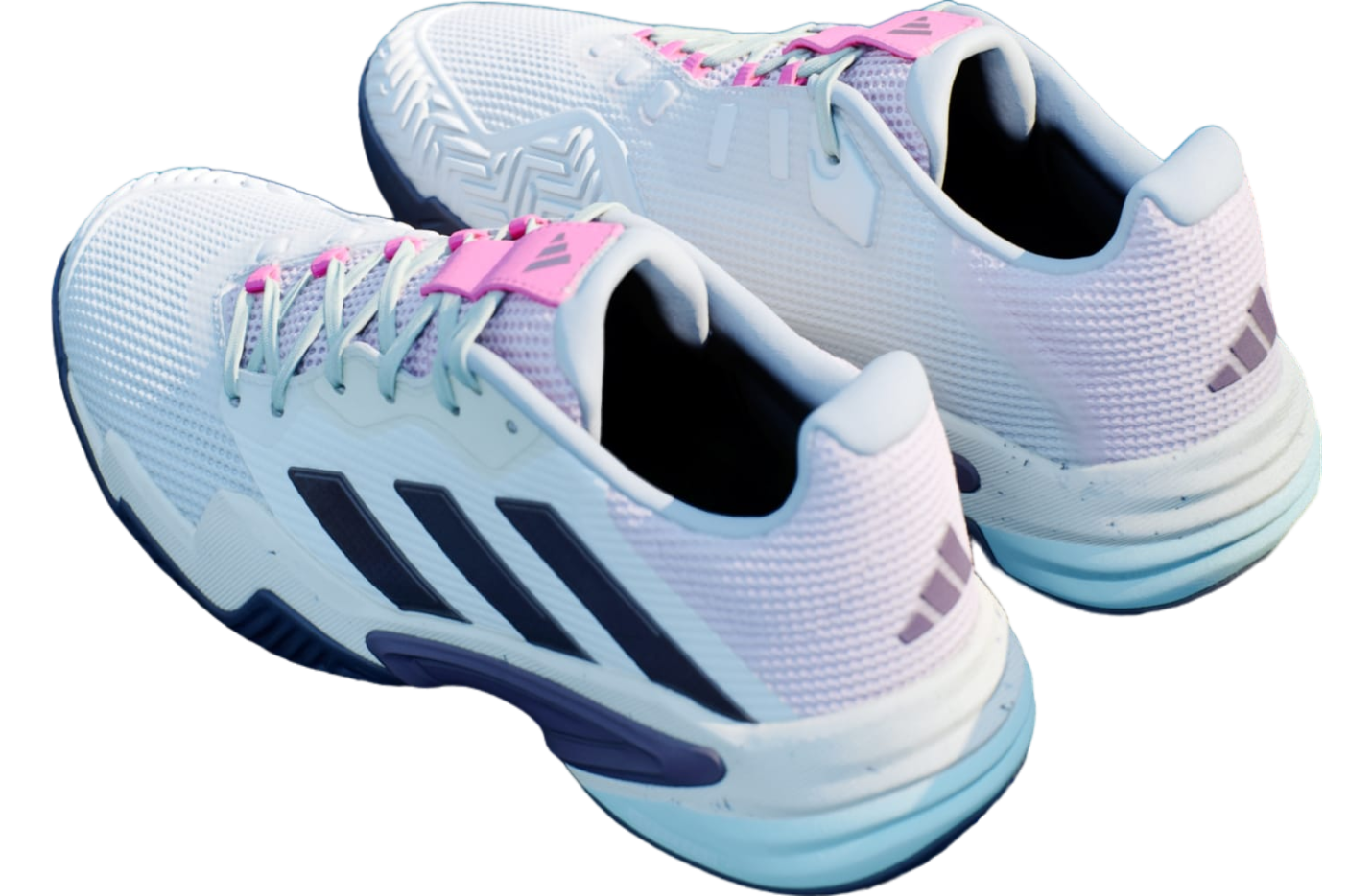 Adidas Barricade 13 Tennis Crystal White / Aurora Met.