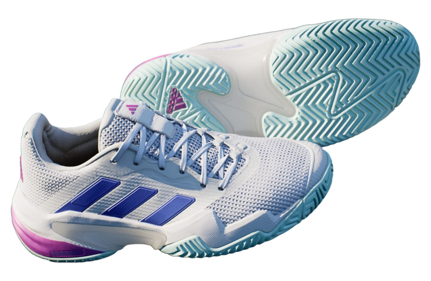 Adidas Barricade 13 WMNS Cloud White / Cobalt Blue