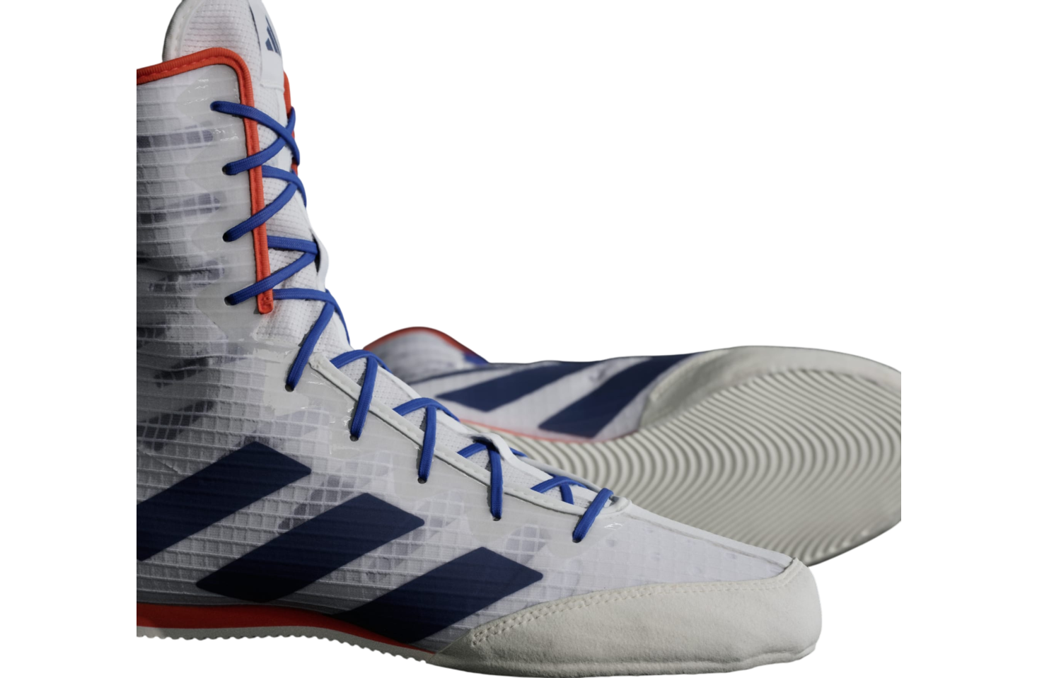 Adidas Box Hog 4 Cloud White / Dark Blue