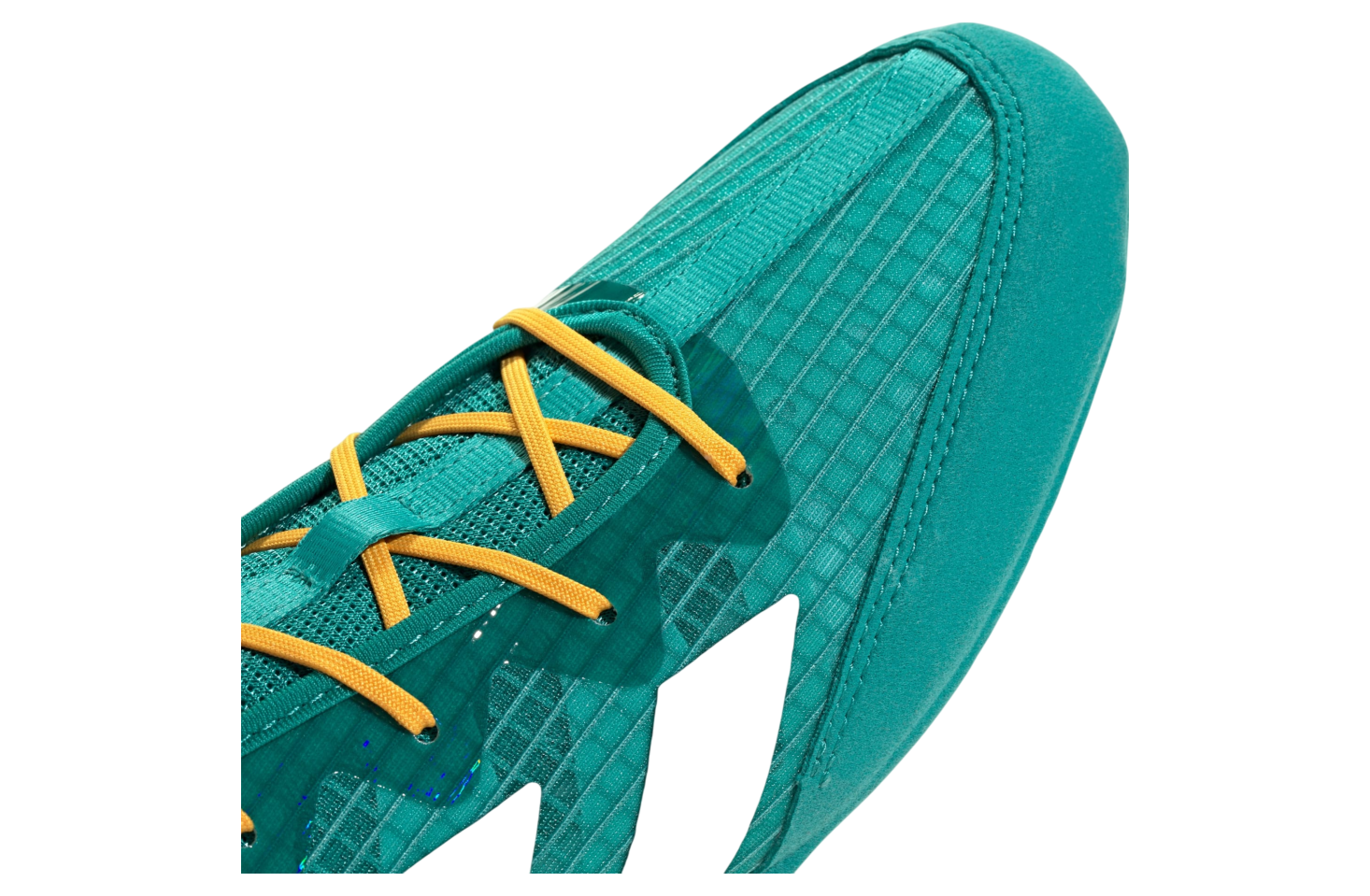 Adidas Box Hog 4 Boxing Shoes Pure Teal Pink JR5382 Mens 8 Womens 9 Lightweight Adidas Box Hog 4 Pure Teal / Cloud White - Jun 2025 - JR5382  main image 3
