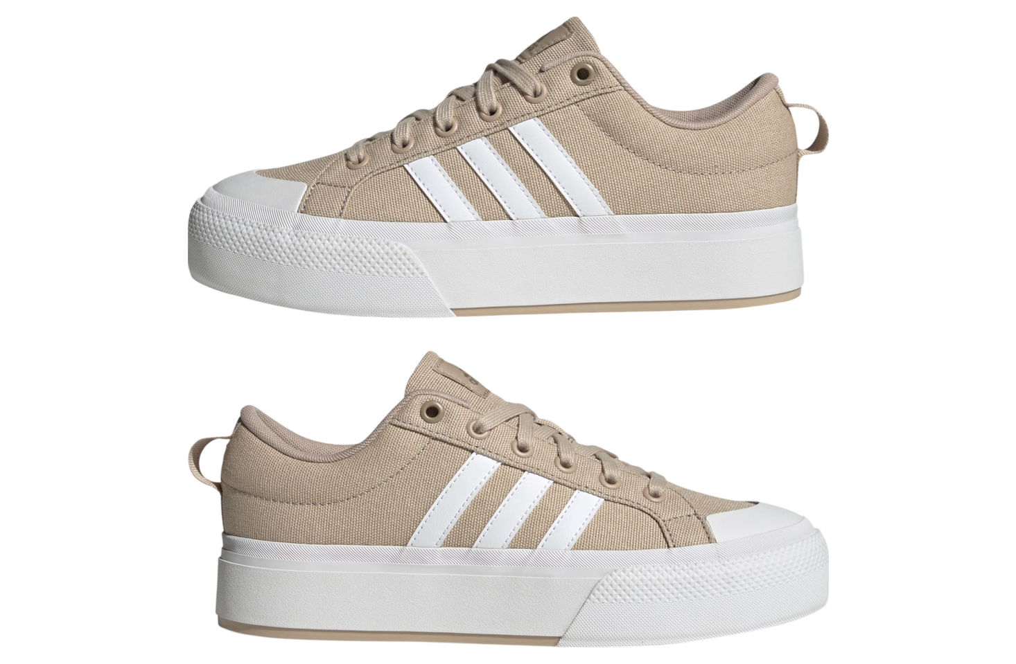 Adidas Bravada 2.0 Platform Clay Brown / Cloud White