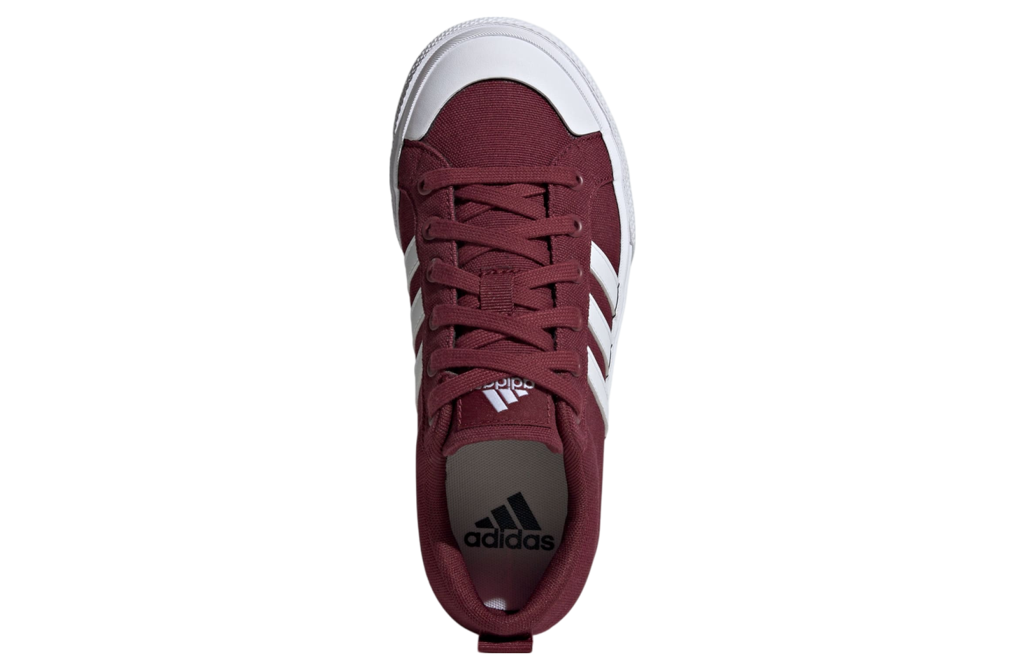 Adidas Bravada 2.0 Platform Shadow Red / Cloud White