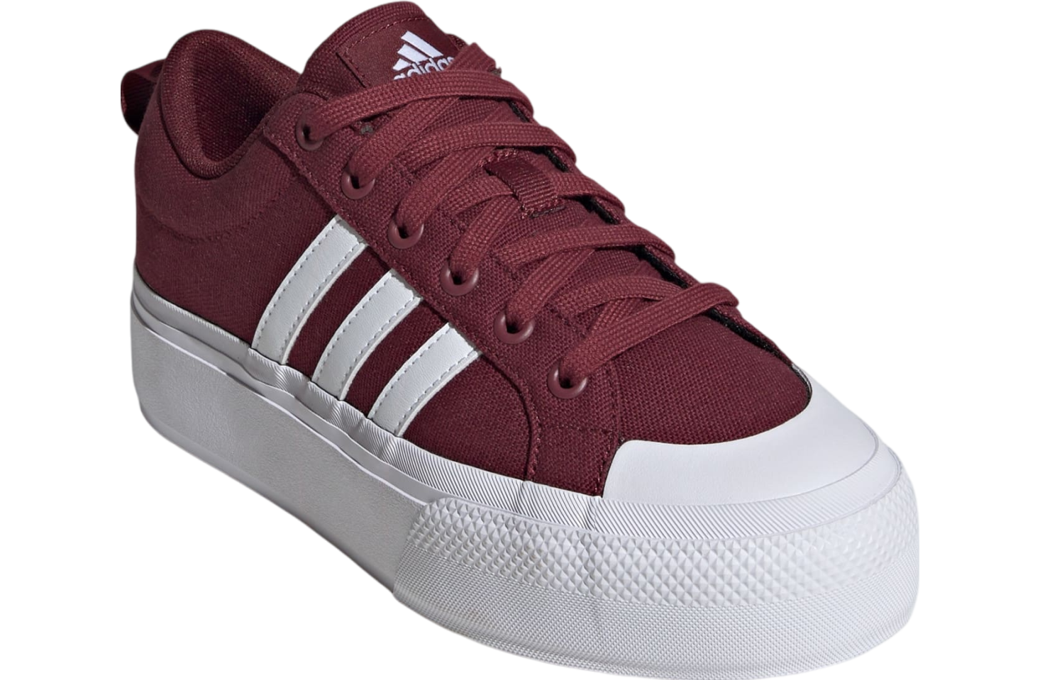 Adidas Bravada 2.0 Platform Shadow Red / Cloud White