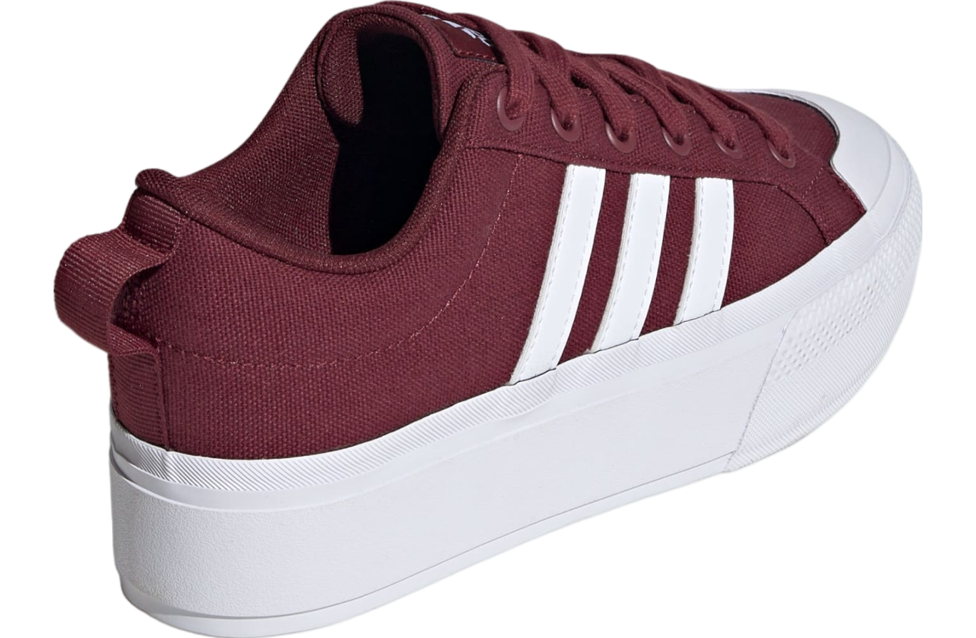 Adidas Bravada 2.0 Platform Shadow Red / Cloud White