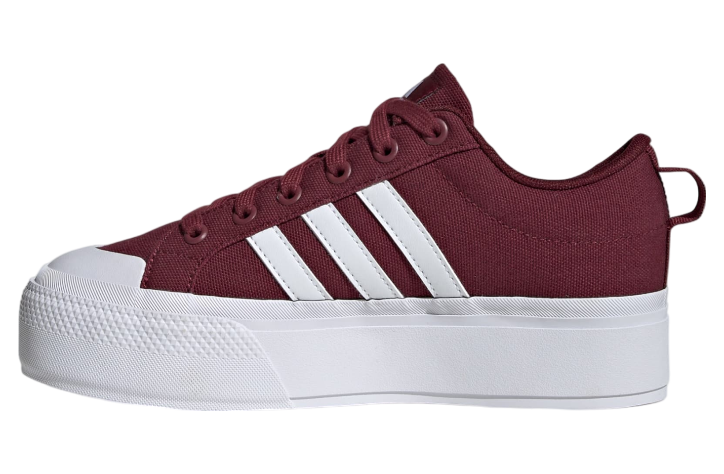 Adidas Bravada 2.0 Platform Shadow Red / Cloud White