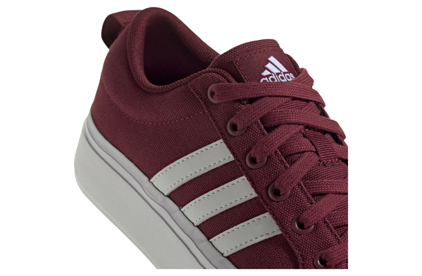 Adidas Bravada 2.0 Platform Shadow Red / Cloud White