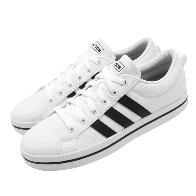 adidas Bravada Cloud White Core Black Bright Yellow