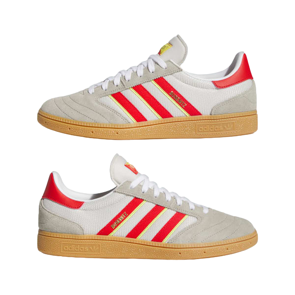 adidas Busenitz Feather Grey / Red