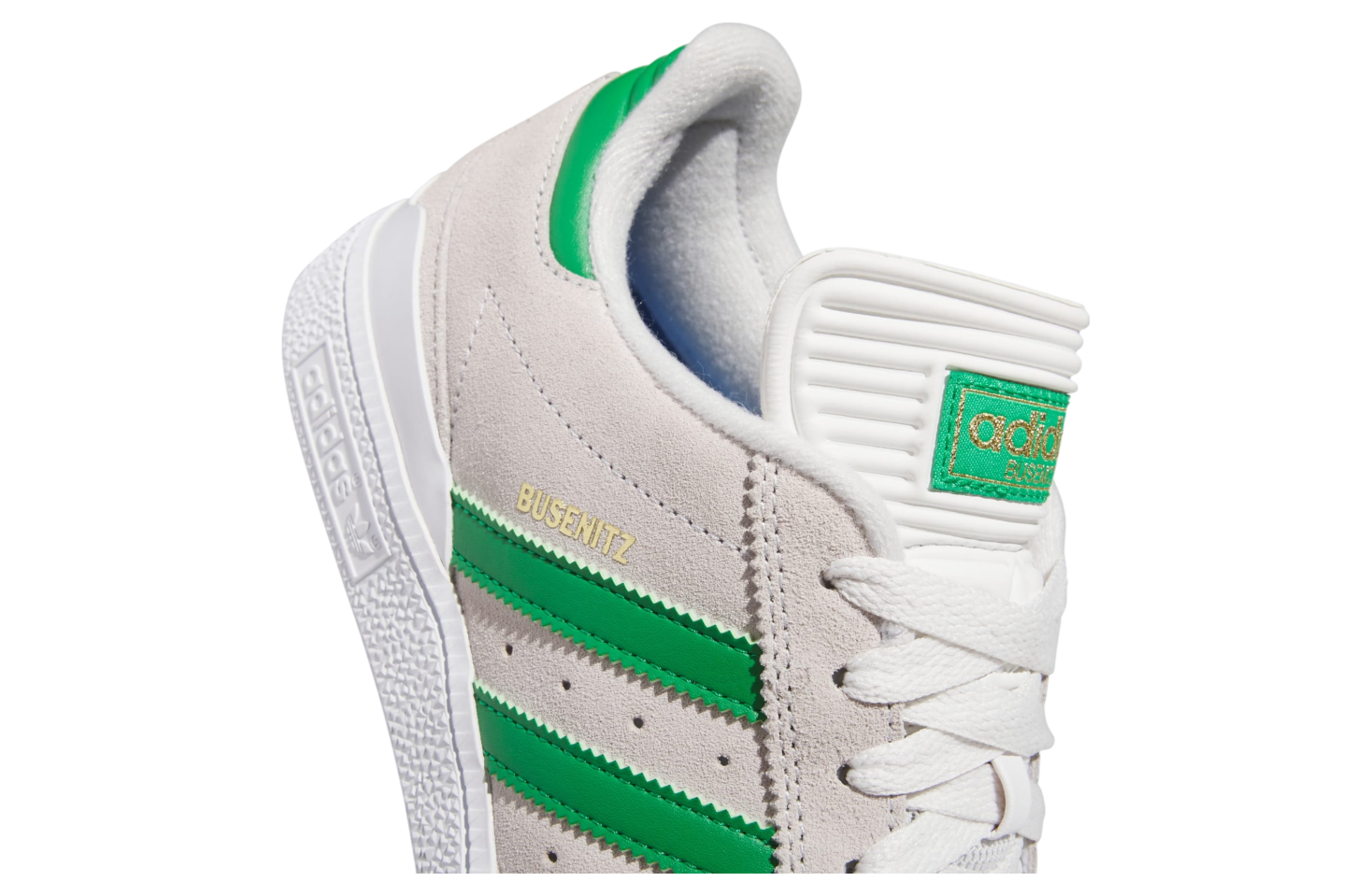 Adidas Busenitz Pro Crystal White / Gold Metallic