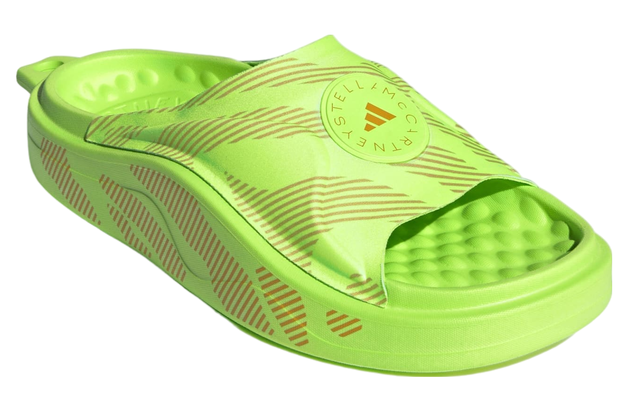 Adidas By Stella Mccartney Slide WMNS Signal Green / Hazy Orange